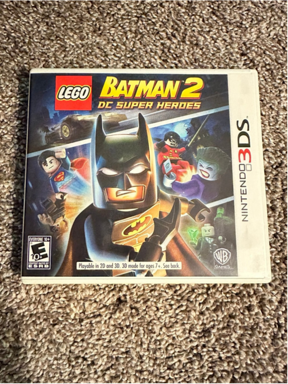 LEGO Batman 2: DC Super Heroes Nintendo 3DS game